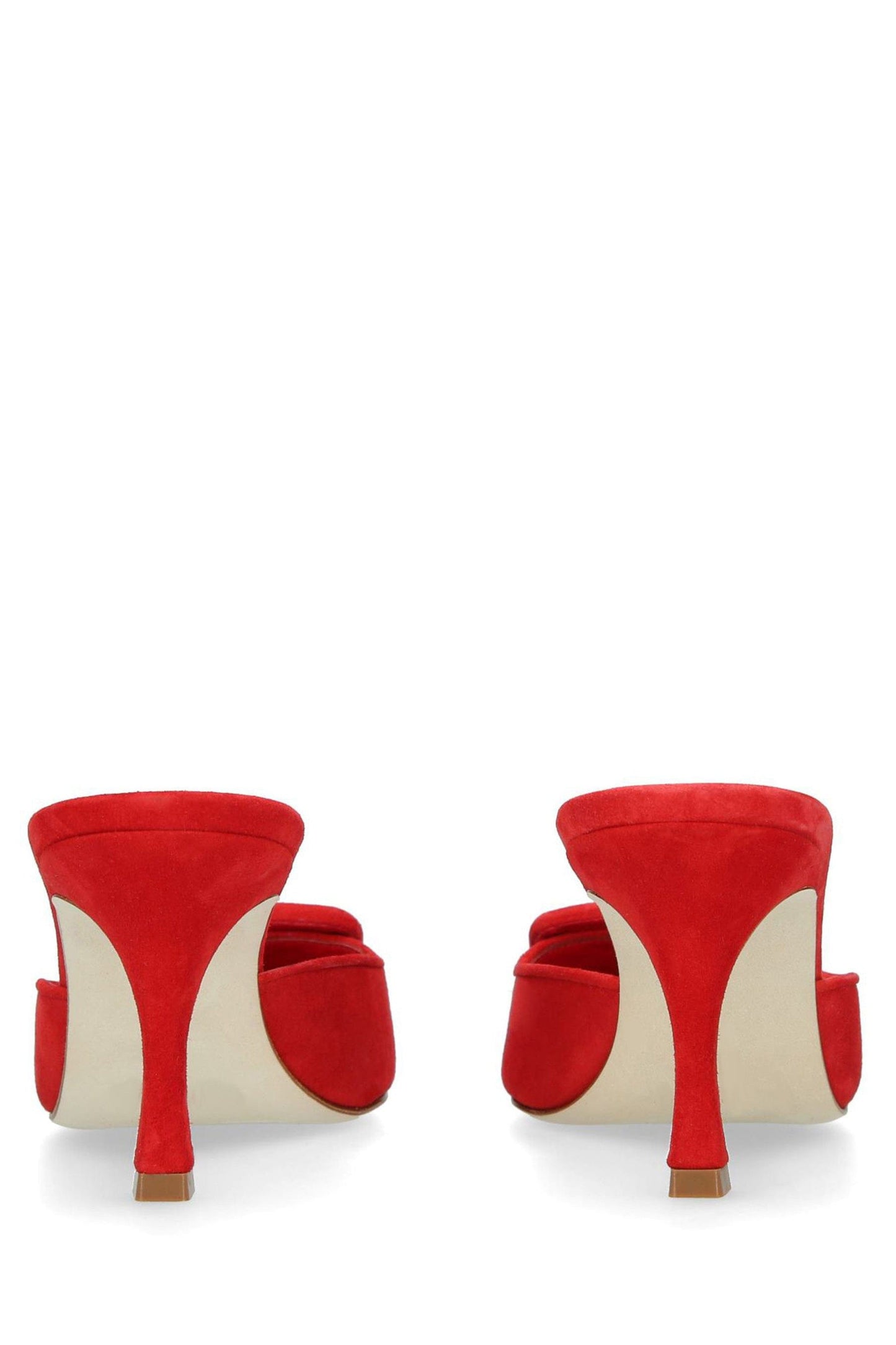 MANOLO BLAHNIK-Maysale Mule - Red-