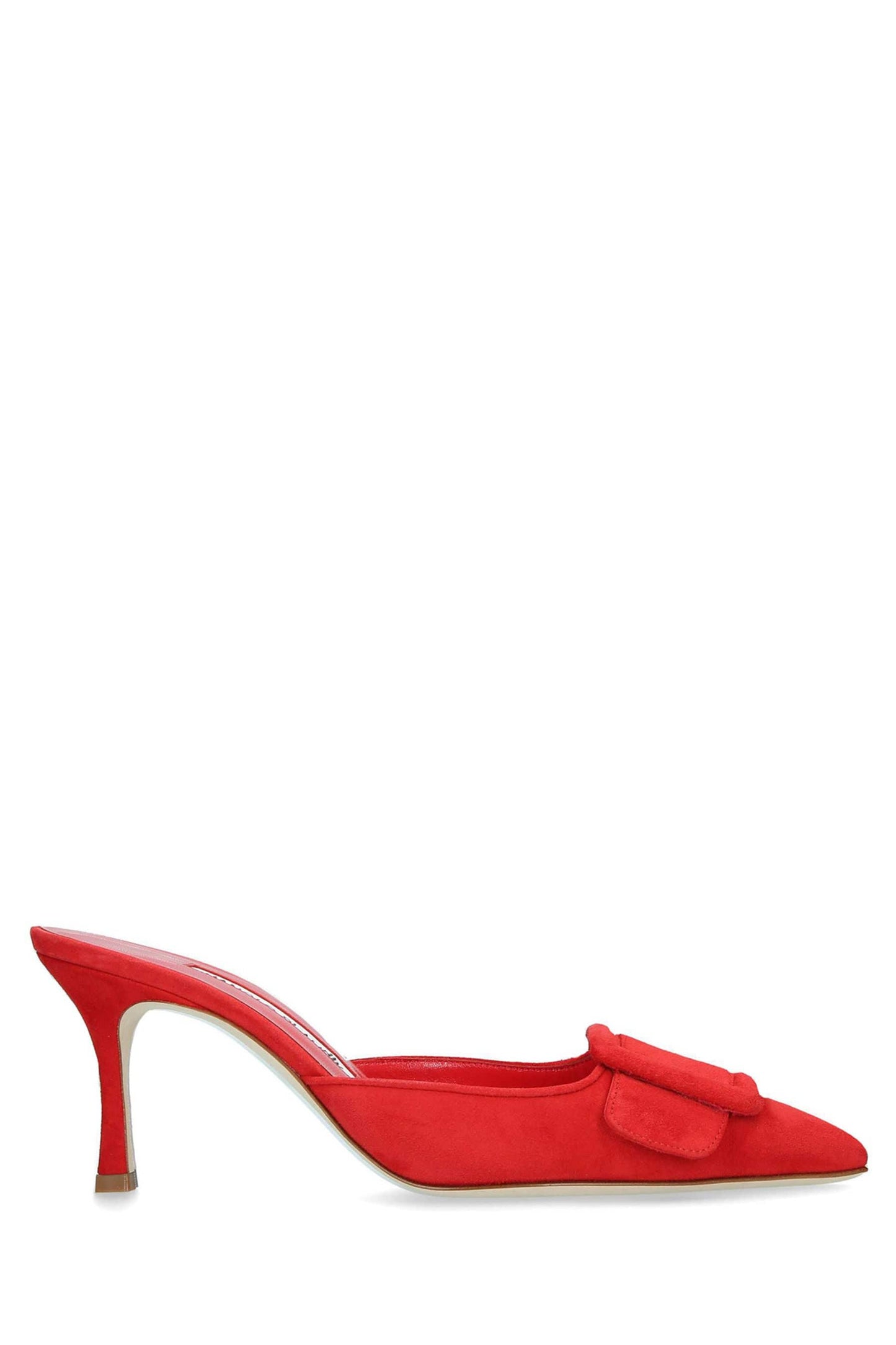 MANOLO BLAHNIK-Maysale Mule - Red-