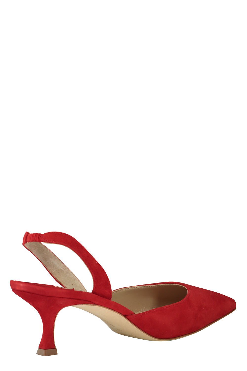 MANOLO BLAHNIK-Carolyne Pump 50 - Bright Red-