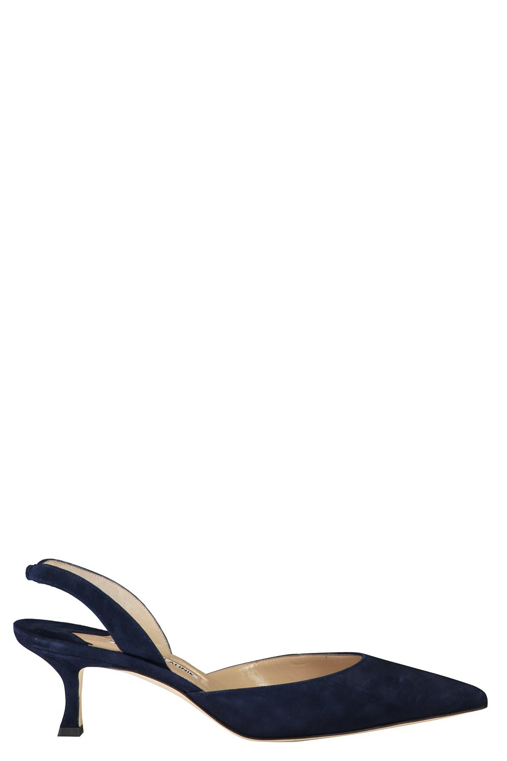 MANOLO BLAHNIK-Carolyne Pump 50 - Navy-