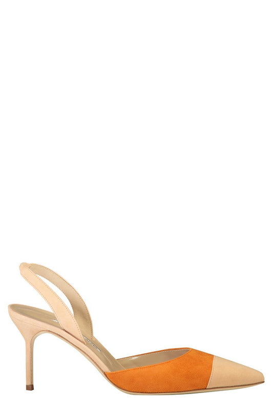 Capsli Slingback 70 - Dark Nude Orange-DNUDDORA-37-SHOEPUMP-MANOLO BLAHNIK
