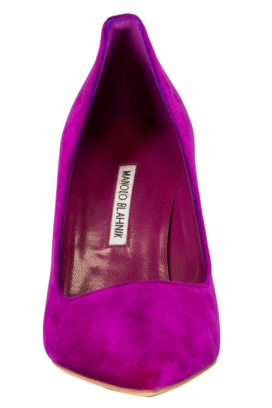 MANOLO BLAHNIK-BB Pick Tora Pump - Fuschia-