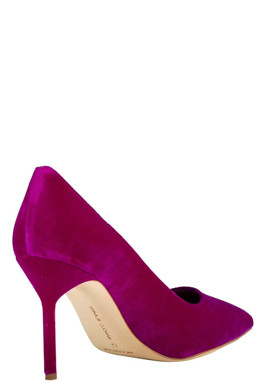 MANOLO BLAHNIK-BB Pick Tora Pump - Fuschia-