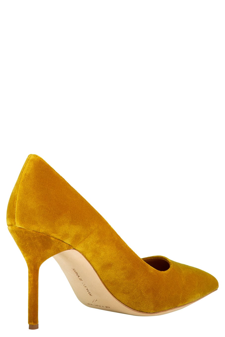 MANOLO BLAHNIK-BB Pick Tora Pump - Gold-
