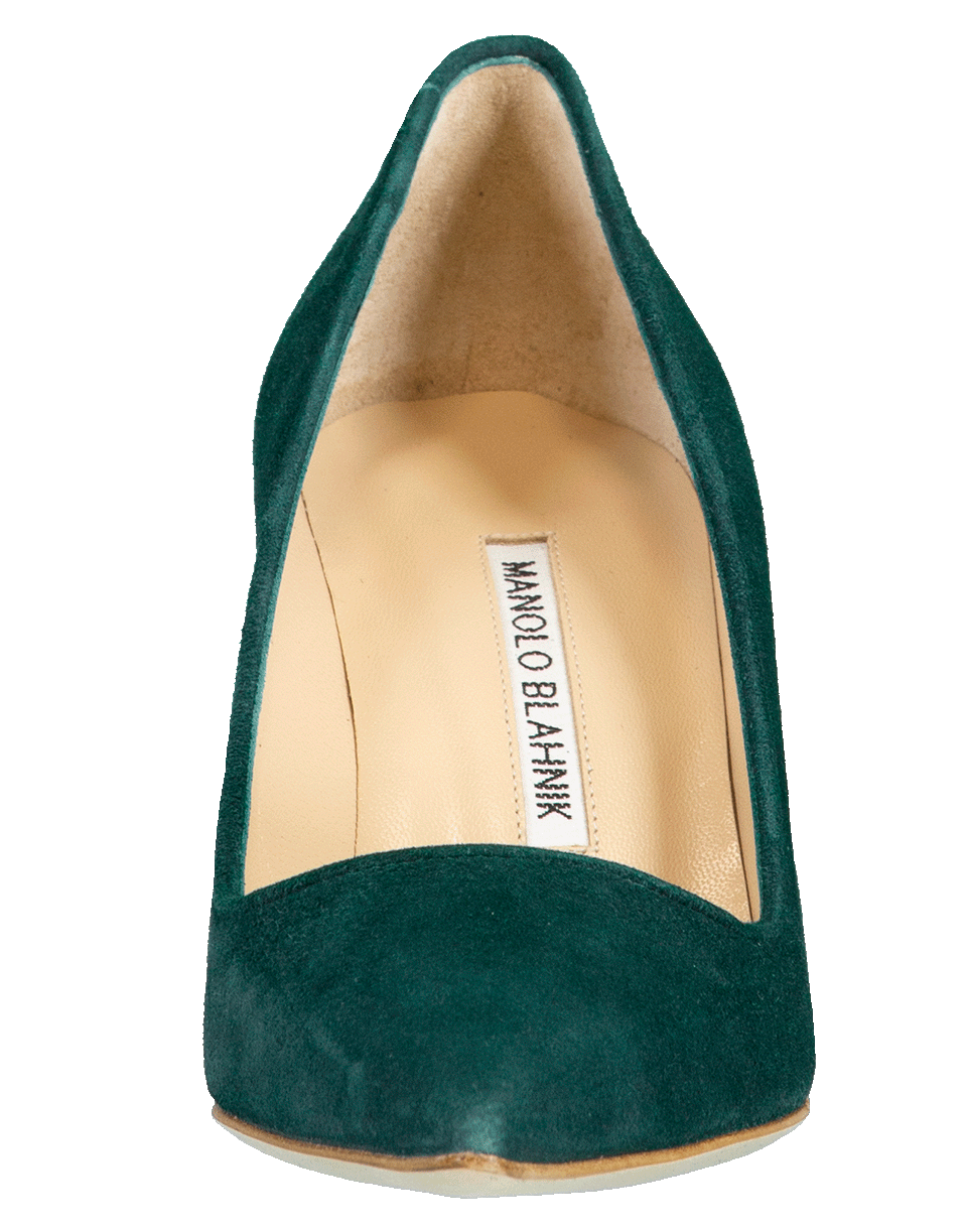 MANOLO BLAHNIK-Newcio Srila Suede Pump-