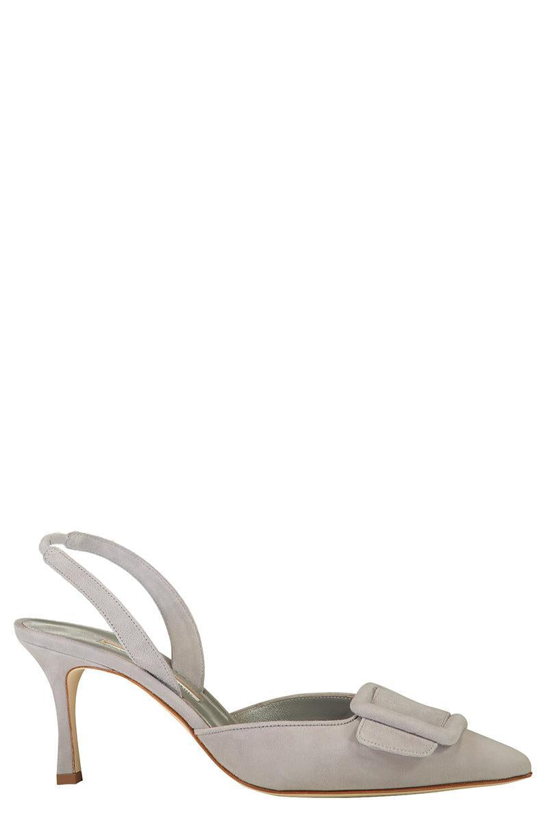 Maysli Slingback - Light Grey-GREY-36.5-SHOEPUMP-MANOLO BLAHNIK