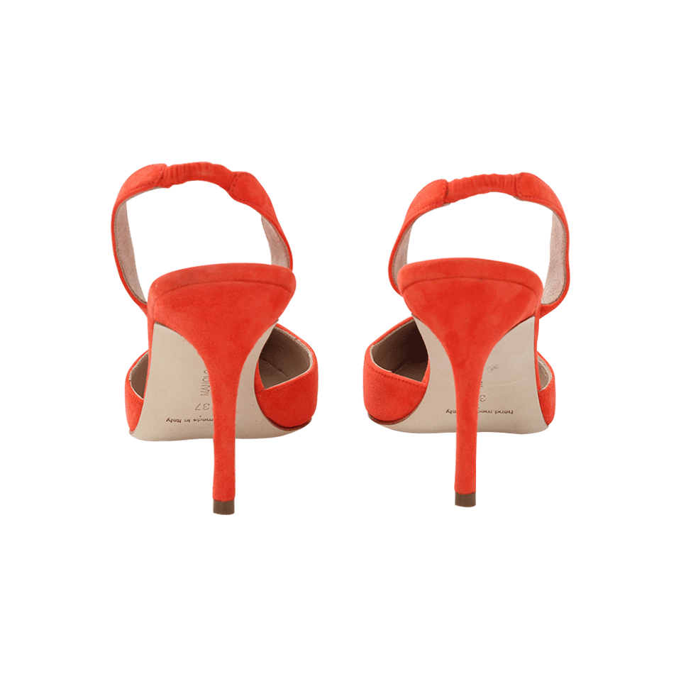 MANOLO BLAHNIK-Carolyne Slingback Heels-