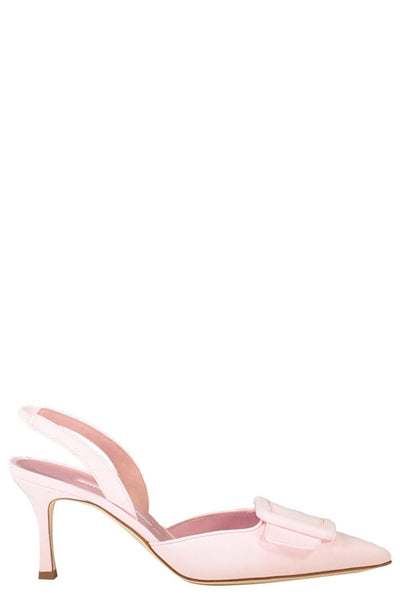 Maysli Slingback 70 - Light Pink | MANOLO BLAHNIK – Marissa