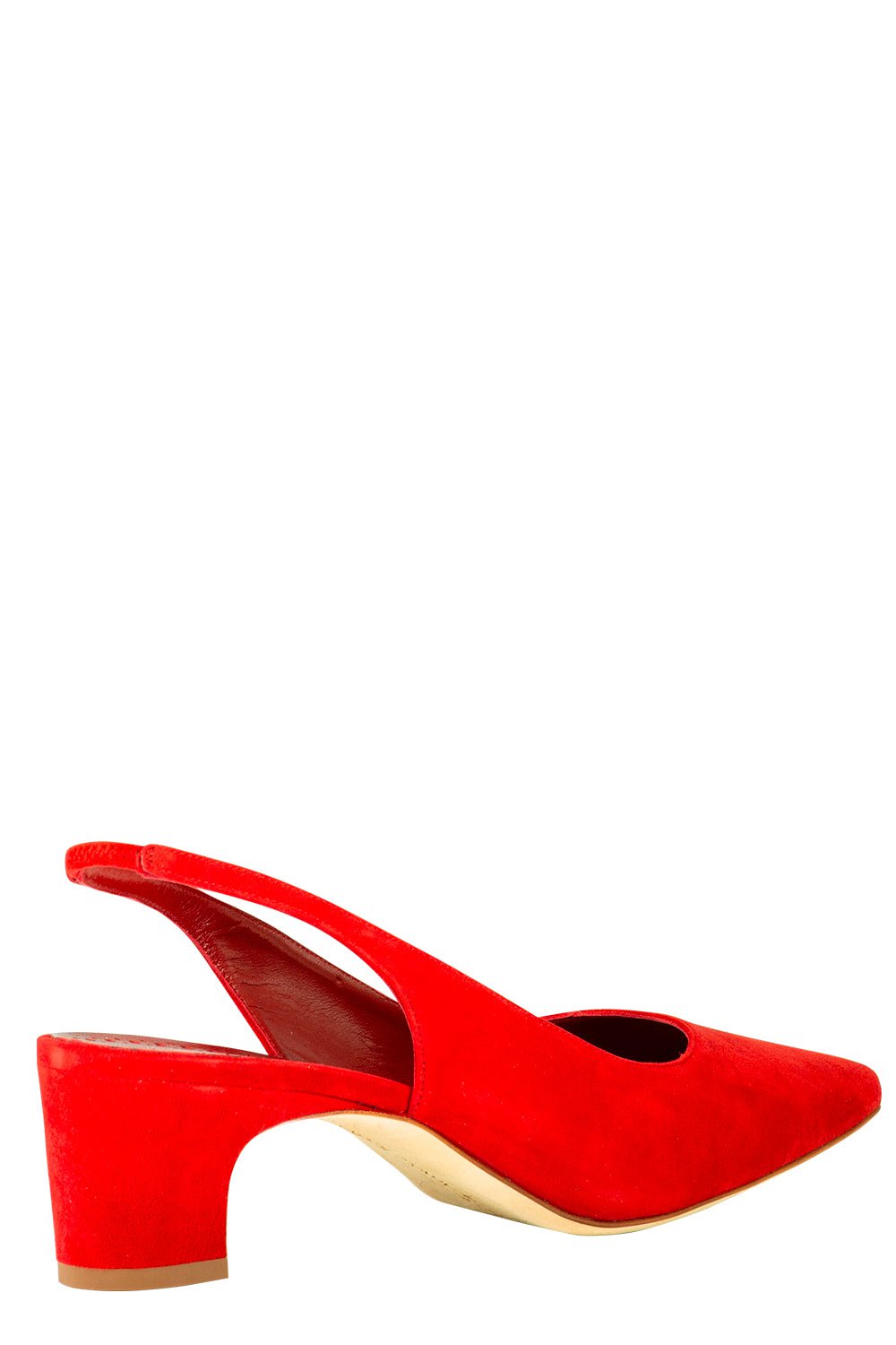 MANOLO BLAHNIK-Paledaba Gala Slingback - Red-