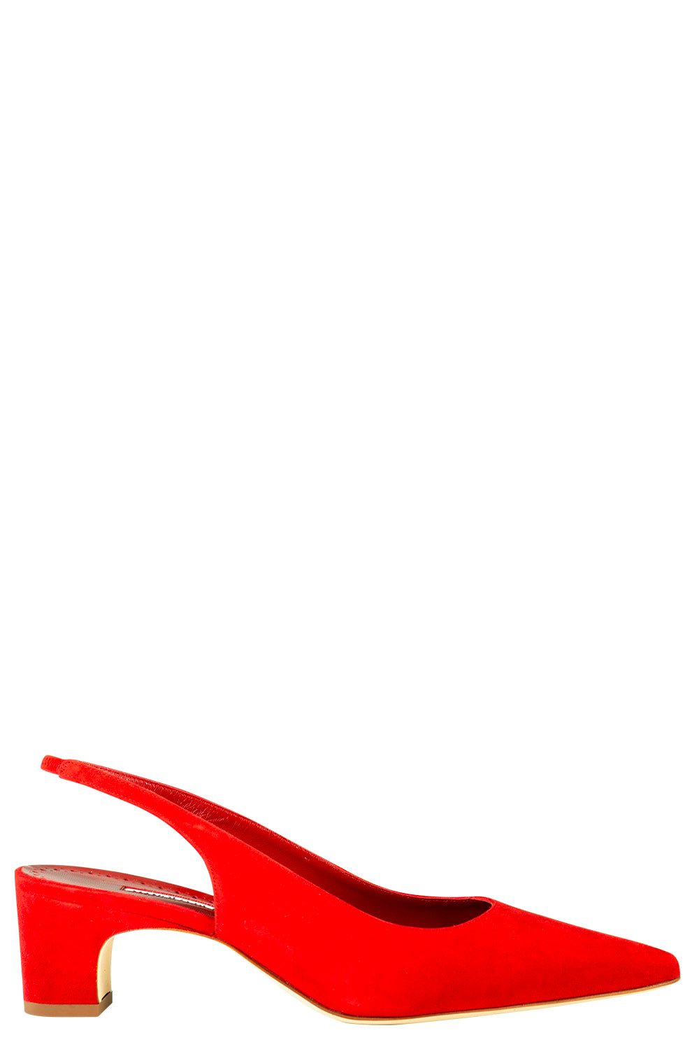 MANOLO BLAHNIK-Paledaba Gala Slingback - Red-