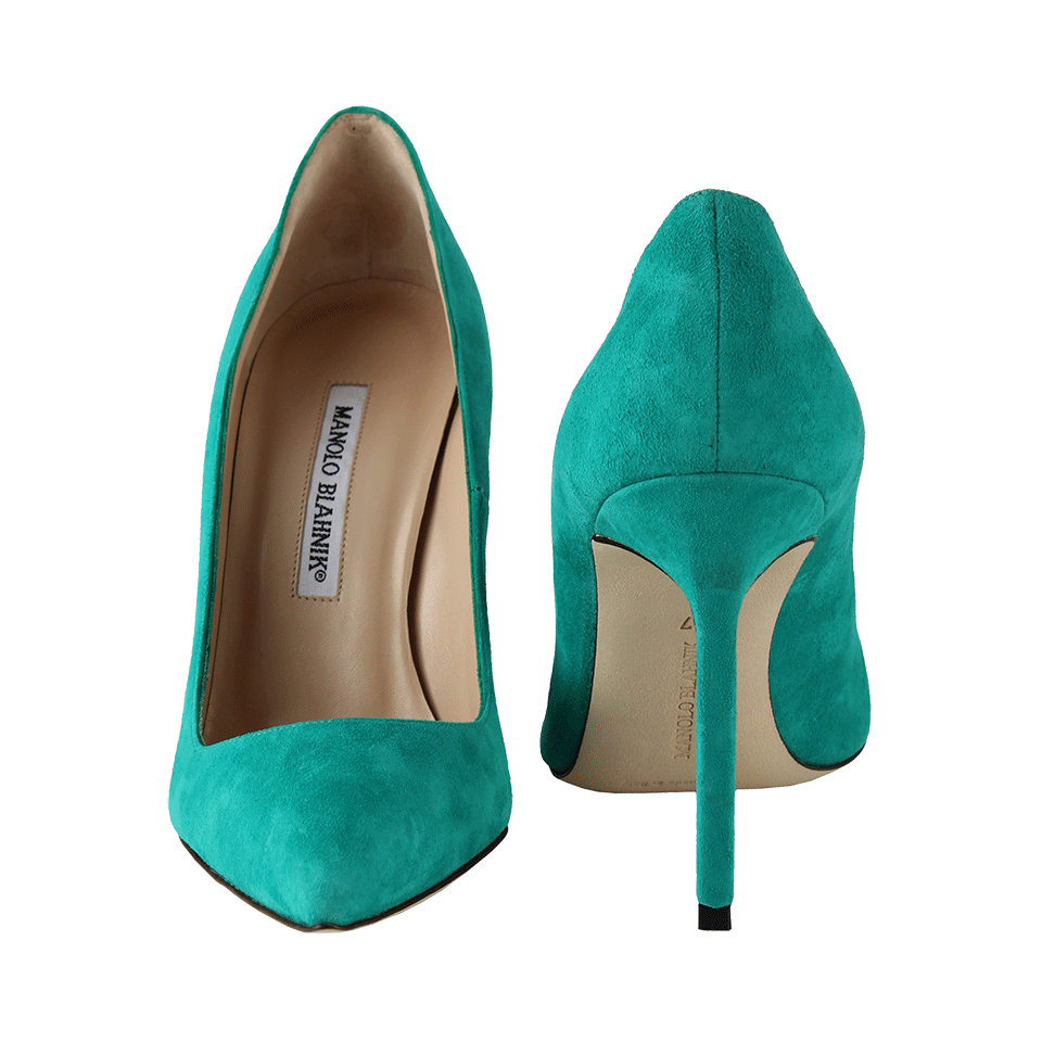 MANOLO BLAHNIK-Classic Suede Pump-