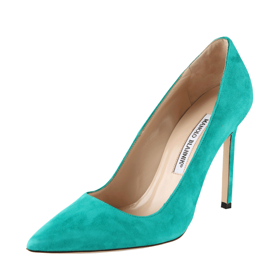 MANOLO BLAHNIK-Classic Suede Pump-