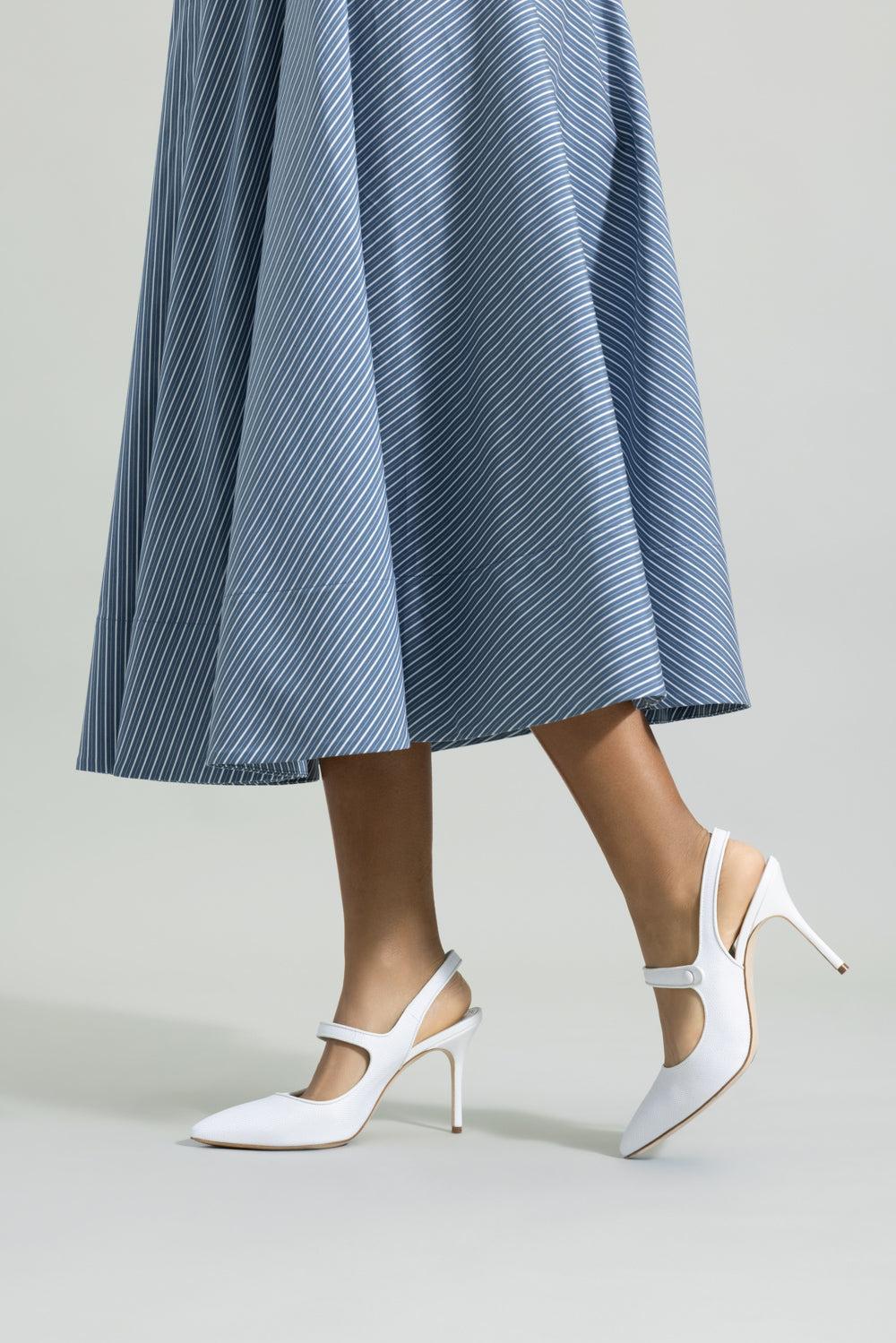 Campari Slingback 90 - White-WHITE-36-SHOEPUMP-MANOLO BLAHNIK