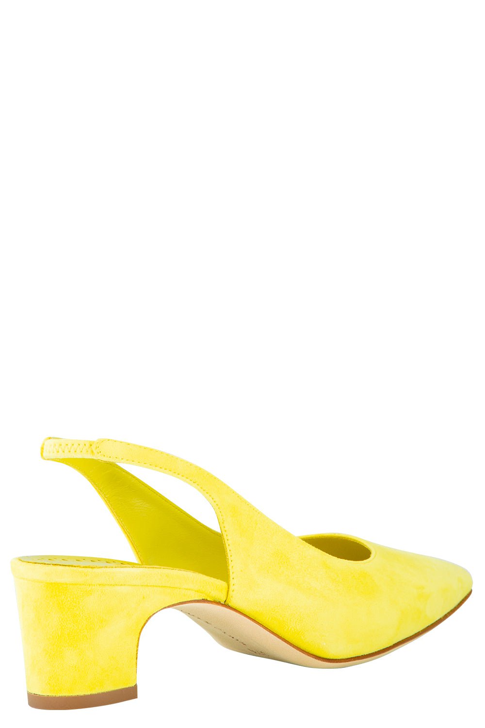 MANOLO BLAHNIK-Paledaba Gala Slingback - Yellow-