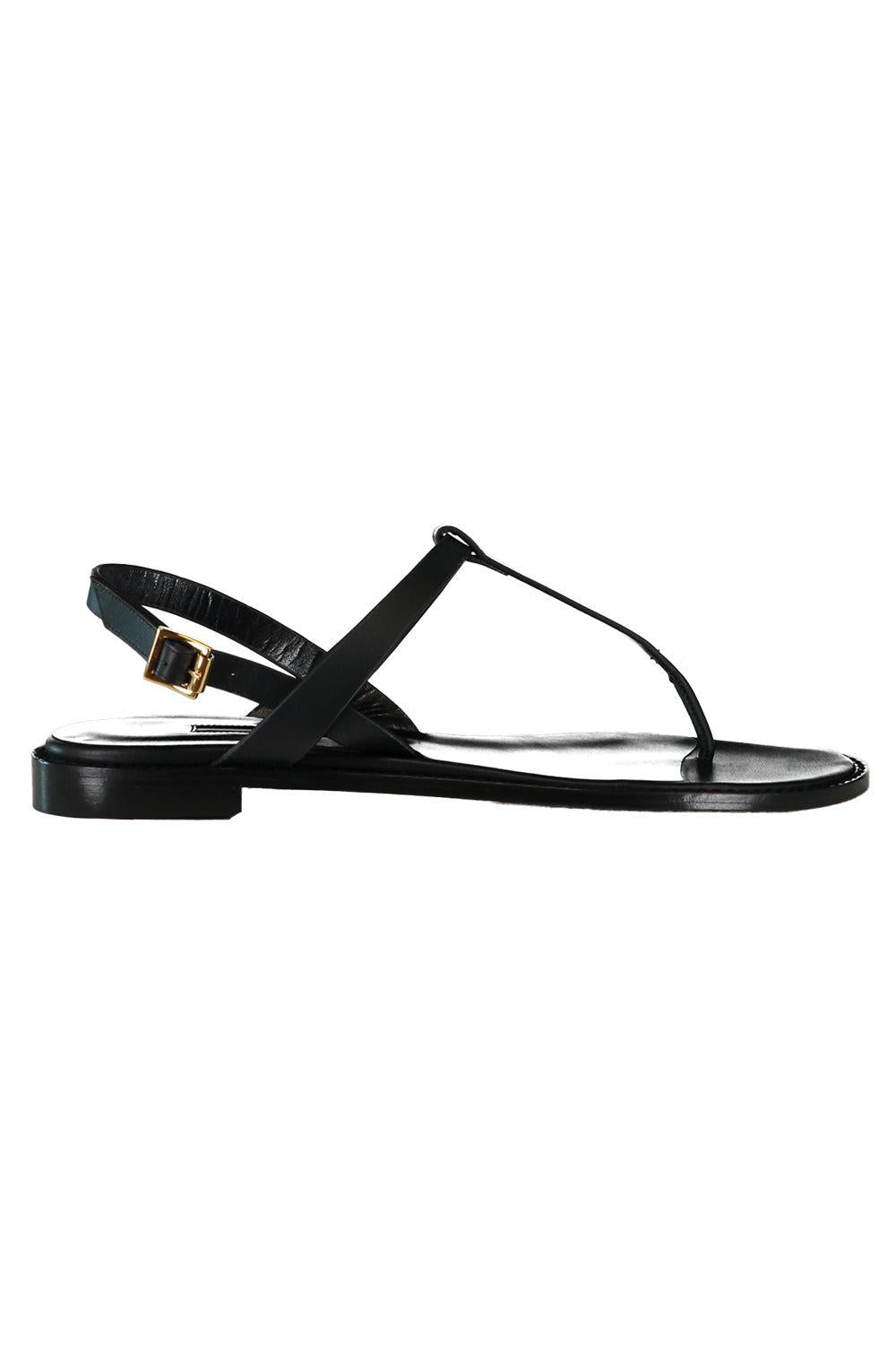 Hata Sandal-BLACK-36-SHOESANDAL-MANOLO BLAHNIK
