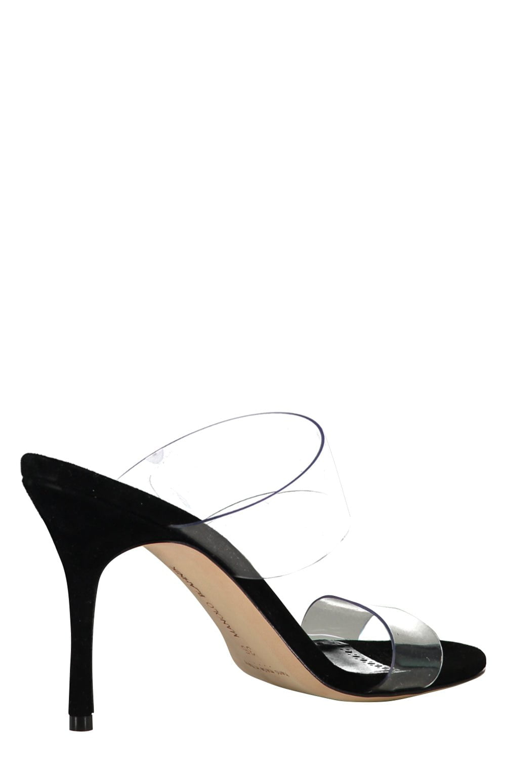 Scolto Mule - Black | MANOLO BLAHNIK – Marissa Collections