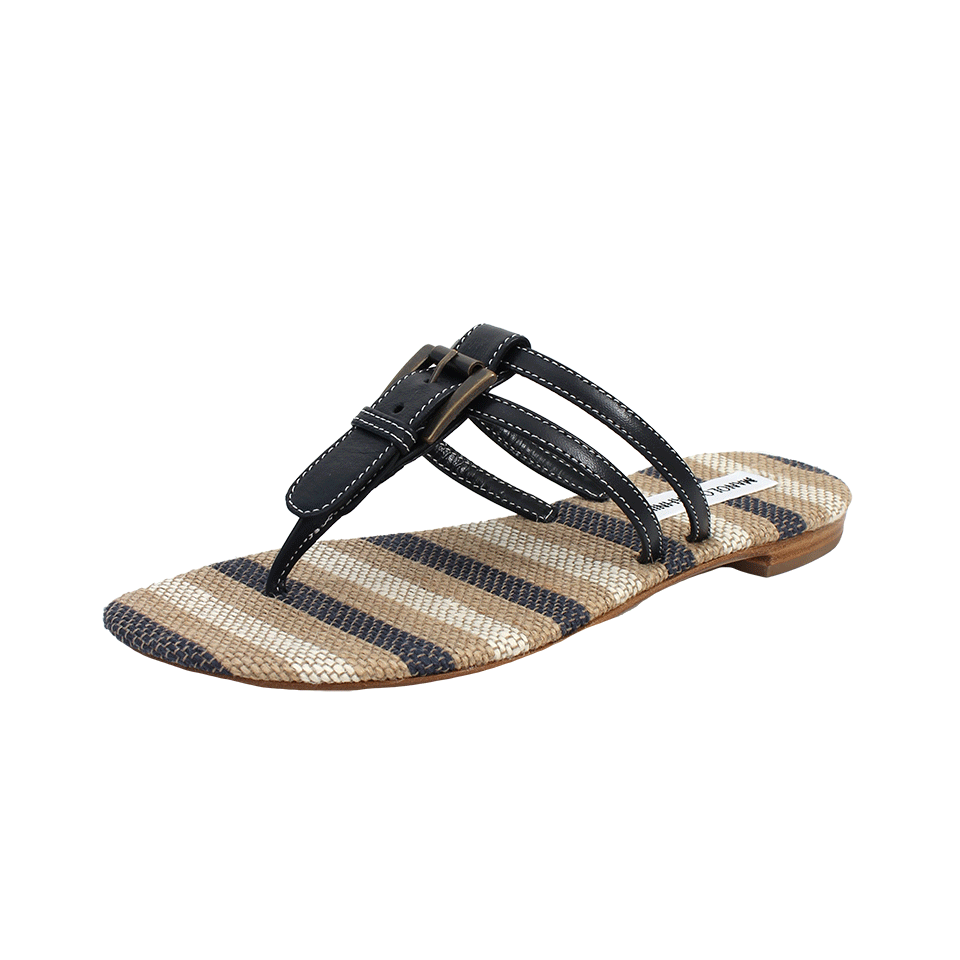 MANOLO BLAHNIK-Kinabalu Buckle Sandal-