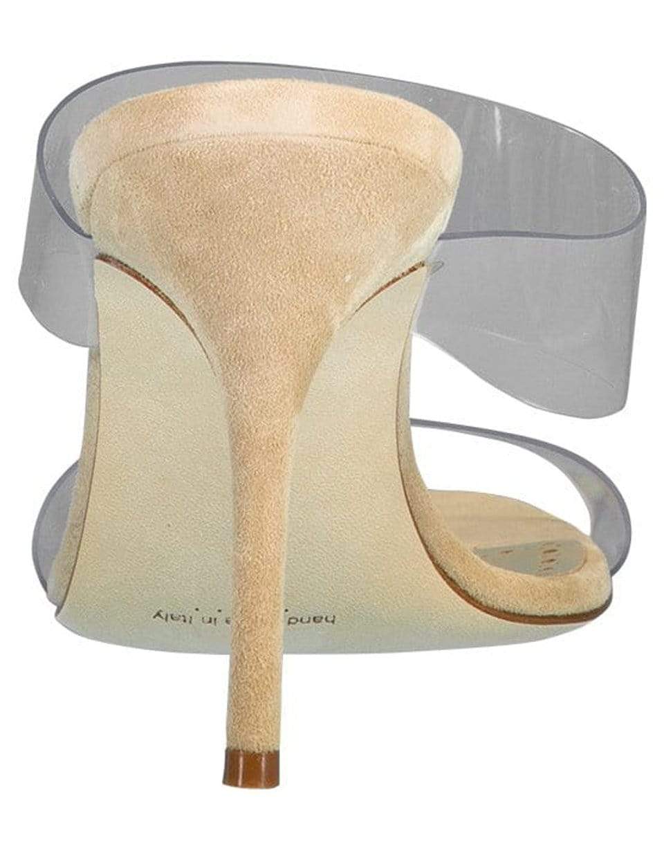 MANOLO BLAHNIK-Scolto PVC Two-Strap Sandal-