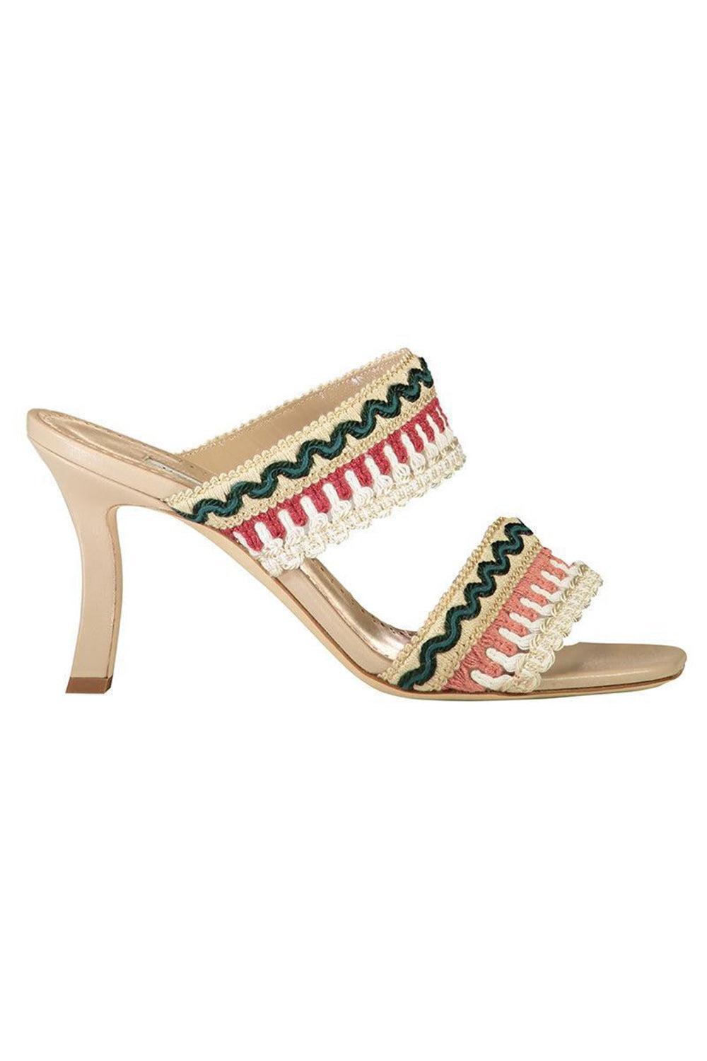 Mabeco Mule - Yellow Nude-CREAM-37-SHOESANDAL-MANOLO BLAHNIK