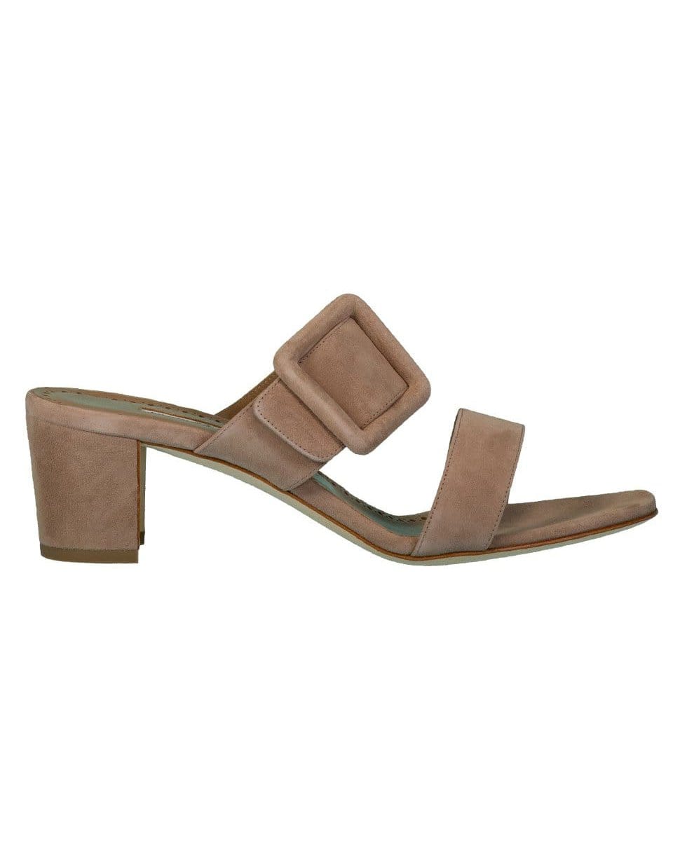 MANOLO BLAHNIK-Tituba Block Heel Mule-