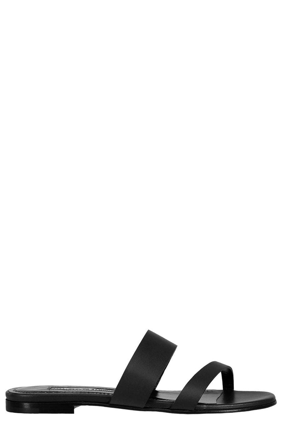 MANOLO BLAHNIK-Serrato Sandal - Dark Brown-