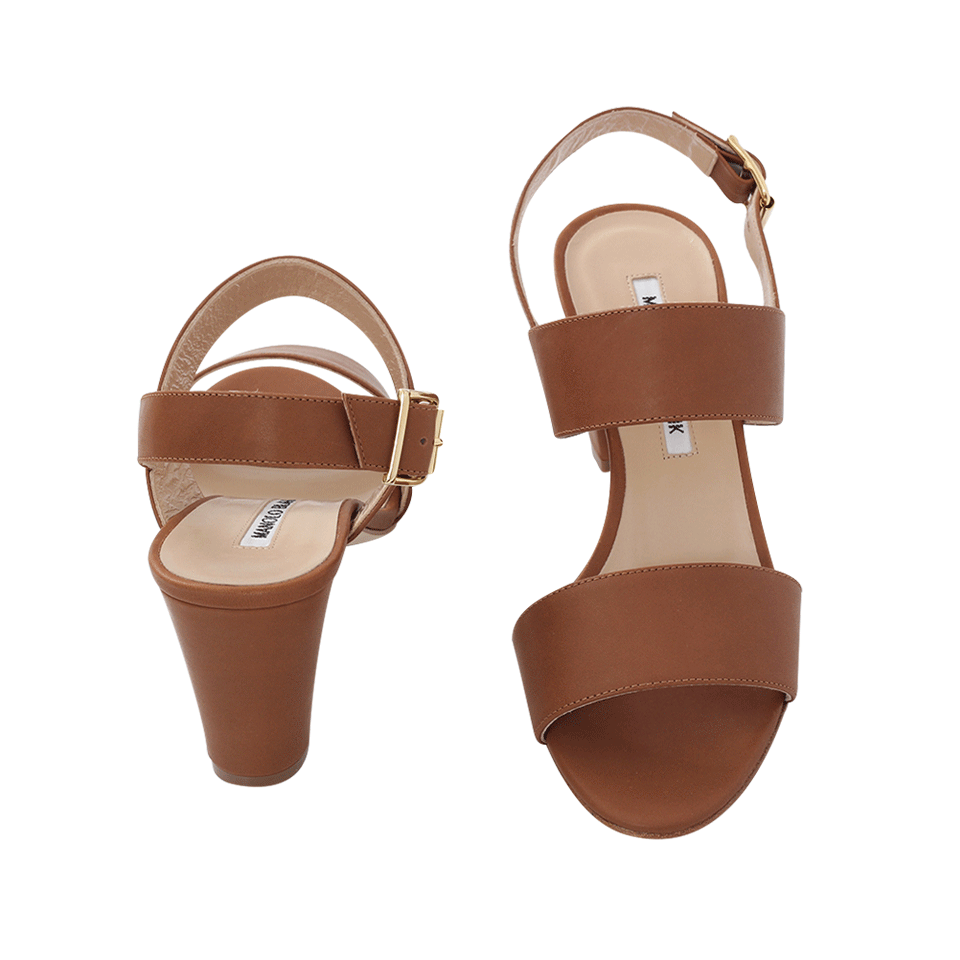 MANOLO BLAHNIK-Kahn Quarter Strap Sandal-