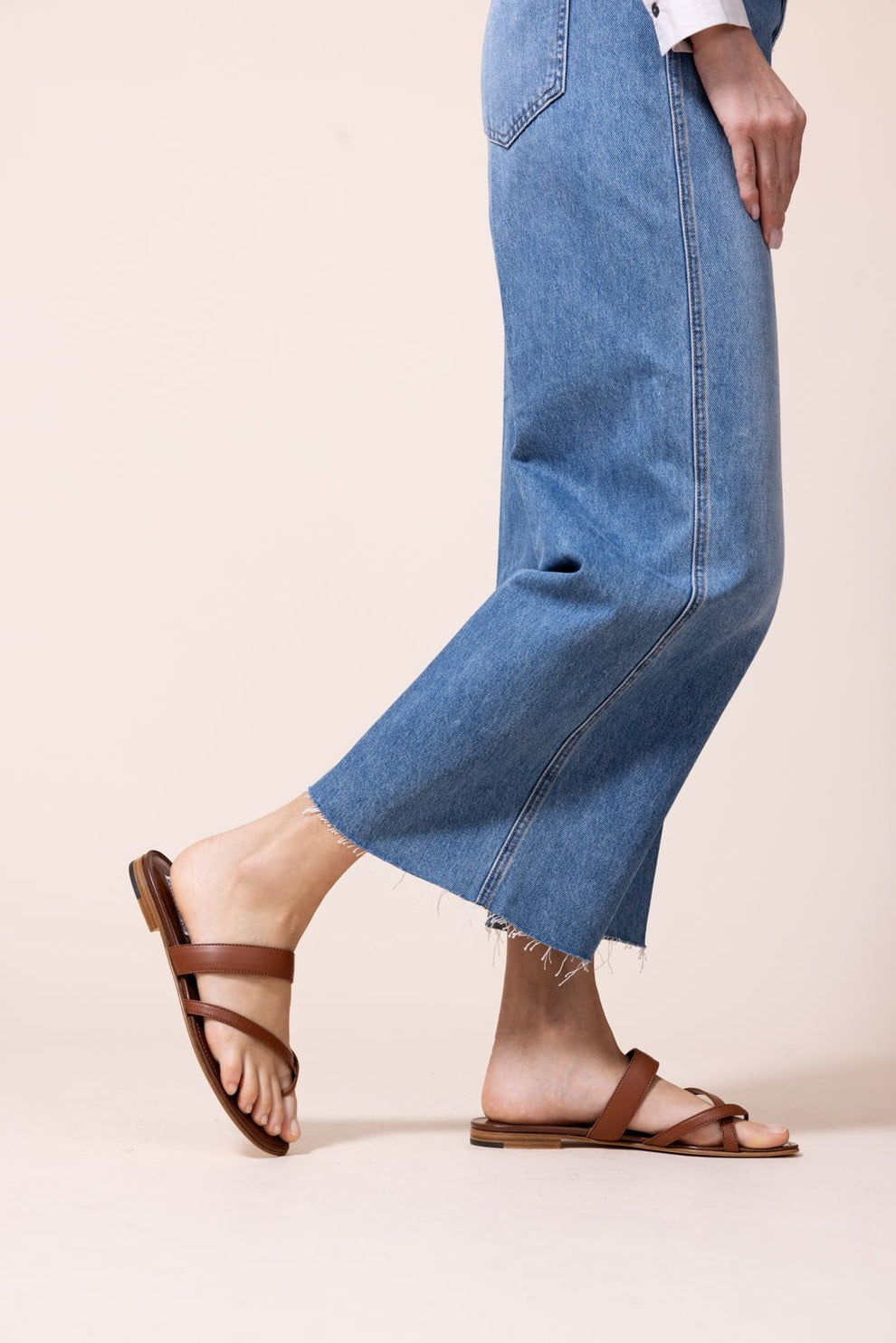 Sandales Manolo Blahnik PARI Rose Peau De Serpent - Talons Aiguilles, Lanières, Taille 40.5