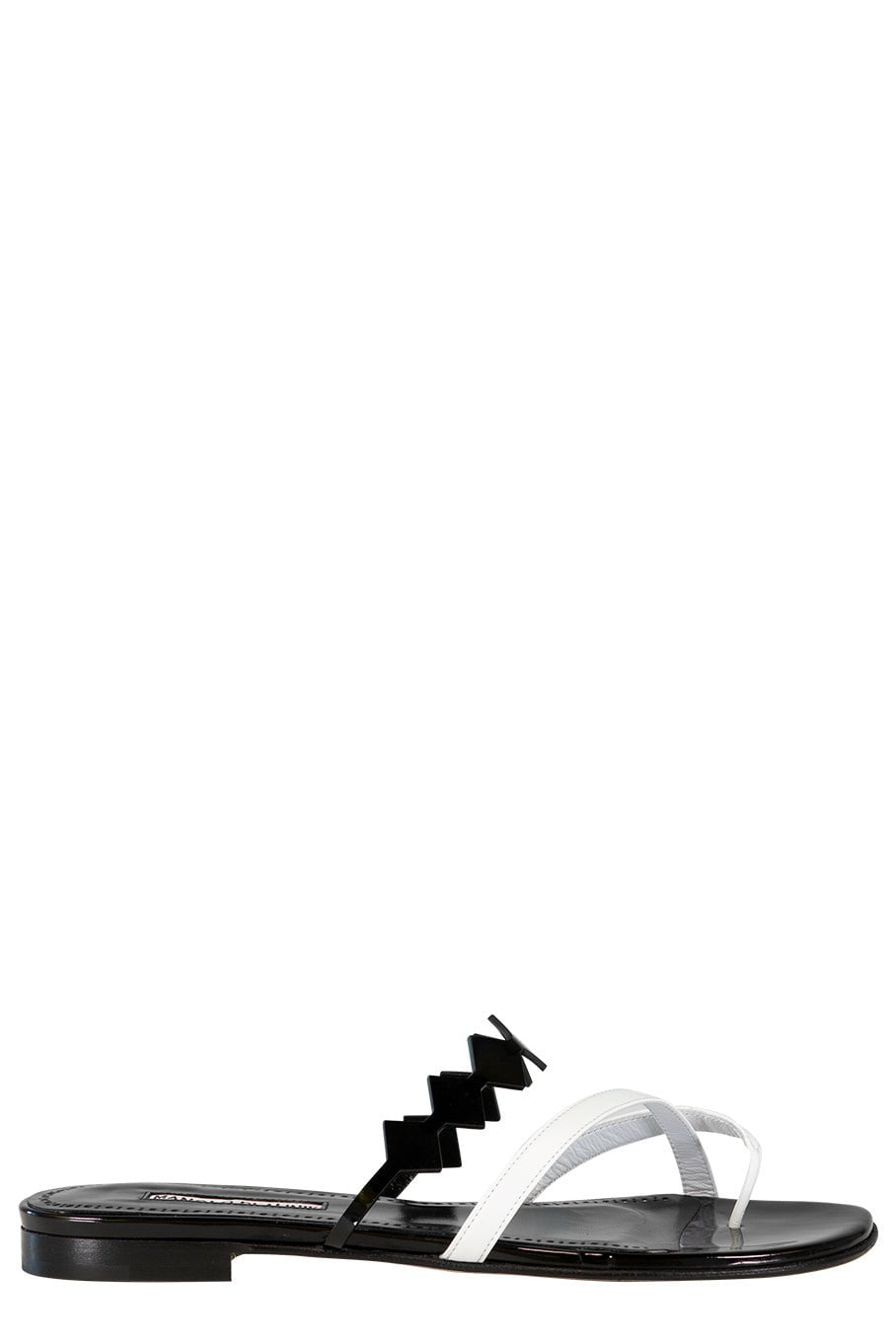 MANOLO BLAHNIK-Sulafa Flat Sandal-