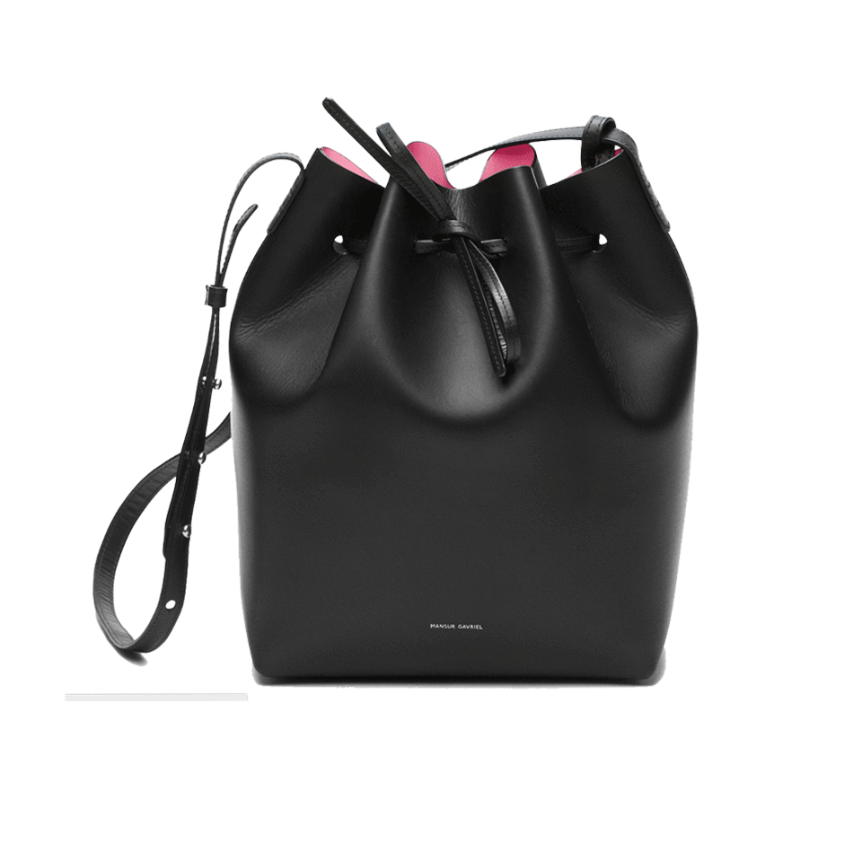 MANSUR GAVRIEL-Bucket Bag-BLK/DOL