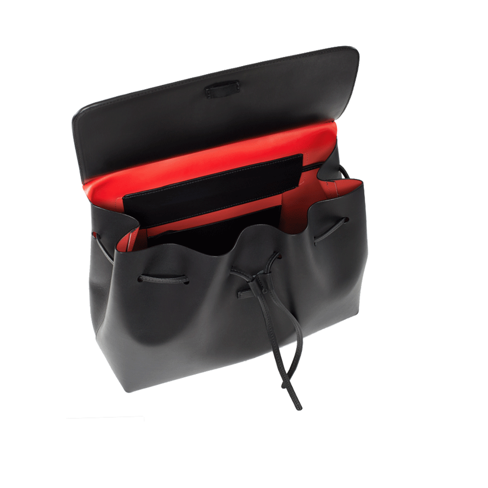 MANSUR GAVRIEL-Mini Lady Bag-BLK/ROSA