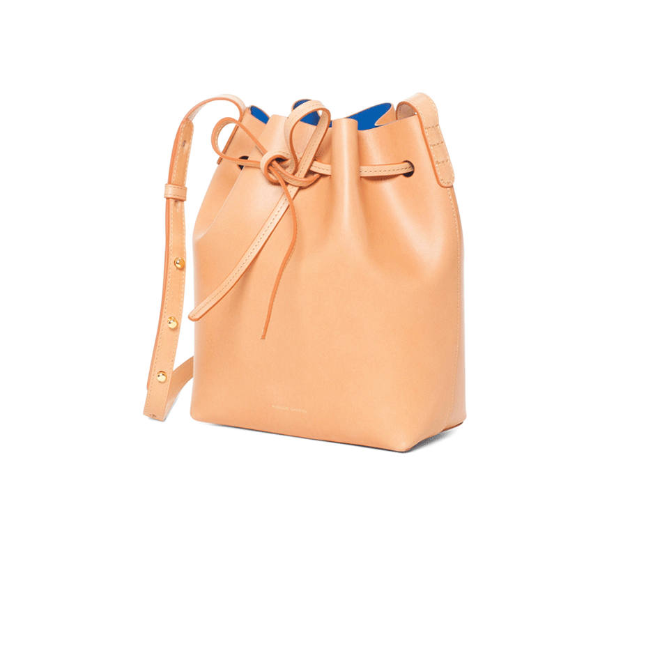 MANSUR GAVRIEL-Mini Bucket Bag-CAMELLO