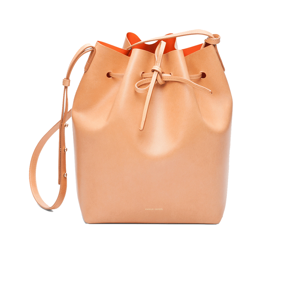 MANSUR GAVRIEL-Bucket Bag-CAM/ORNG