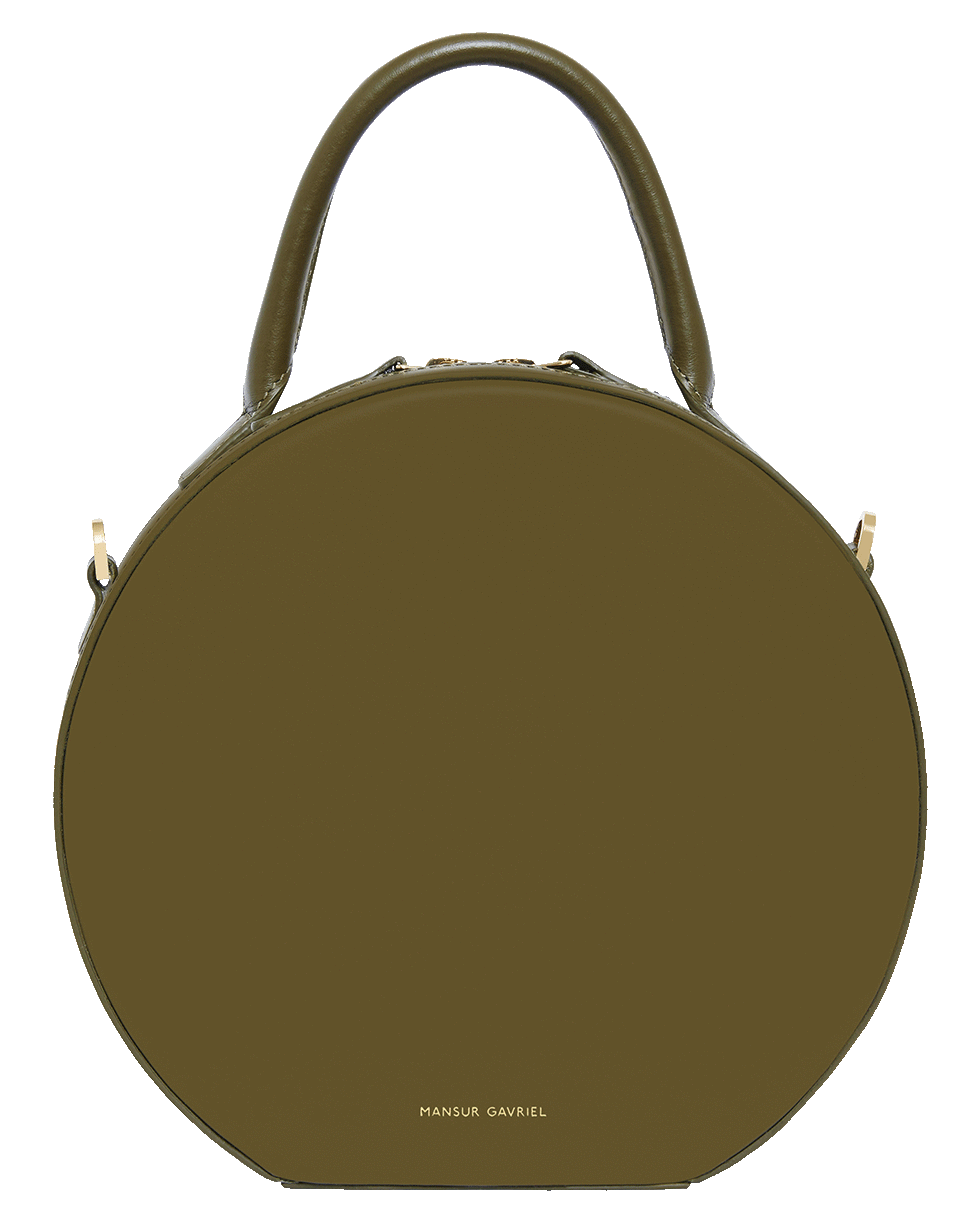MANSUR GAVRIEL-Circle Crossbody-OLIVE