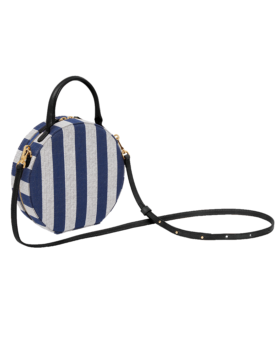 MANSUR GAVRIEL-Circle Crossbody-BLUE/WHT