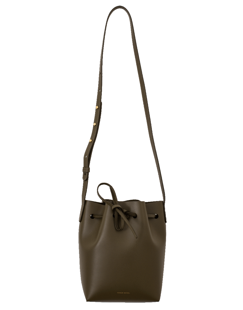 MANSUR GAVRIEL-Mini Bucket Bag-OLIVE
