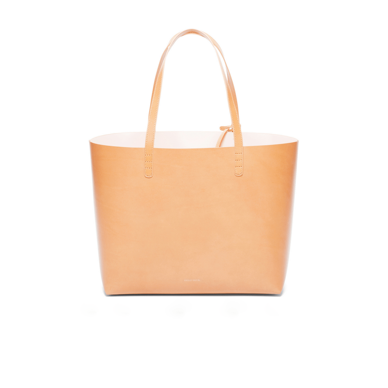 MANSUR GAVRIEL-Large Coated Leather Tote-