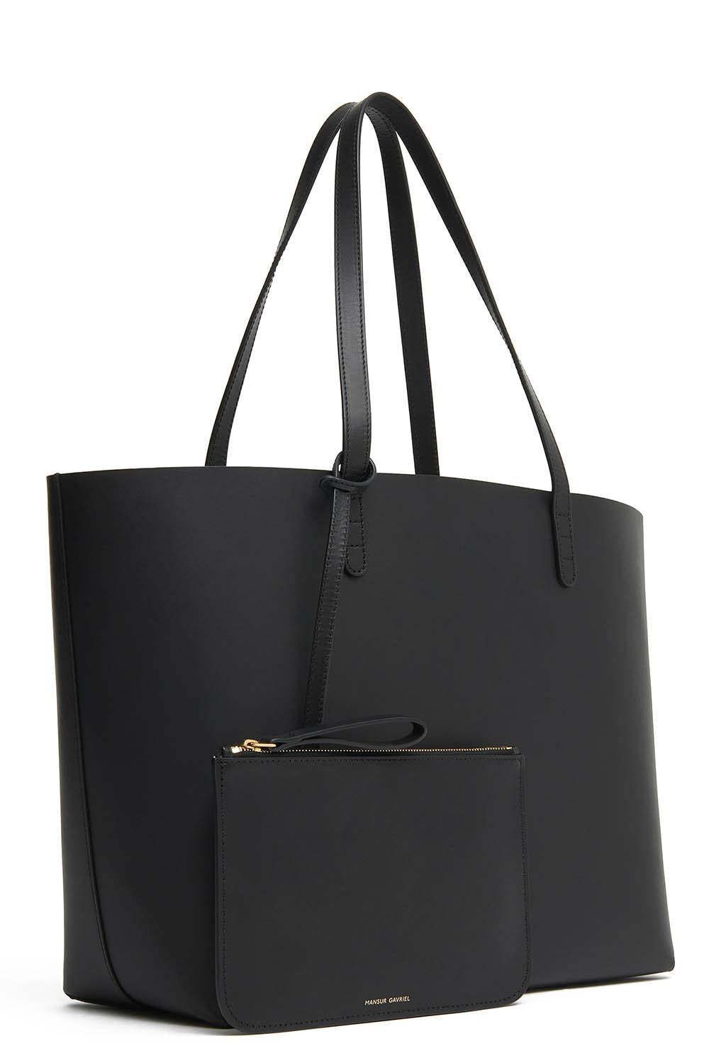 Large Tote - Black Flamingo | MANSUR GAVRIEL – Marissa Collections