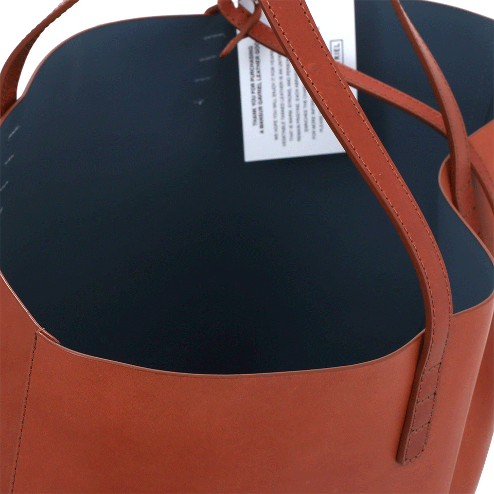 MANSUR GAVRIEL-Large Tote-BRANDY