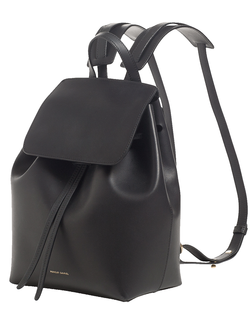 MANSUR GAVRIEL-Mini Backpack-BLK/FLMA