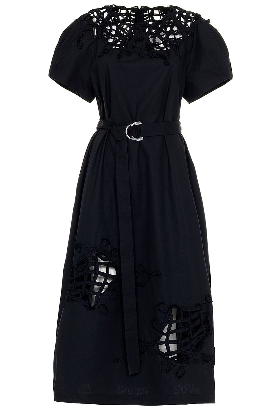 MANTU-Cotton Embroidered Dress-