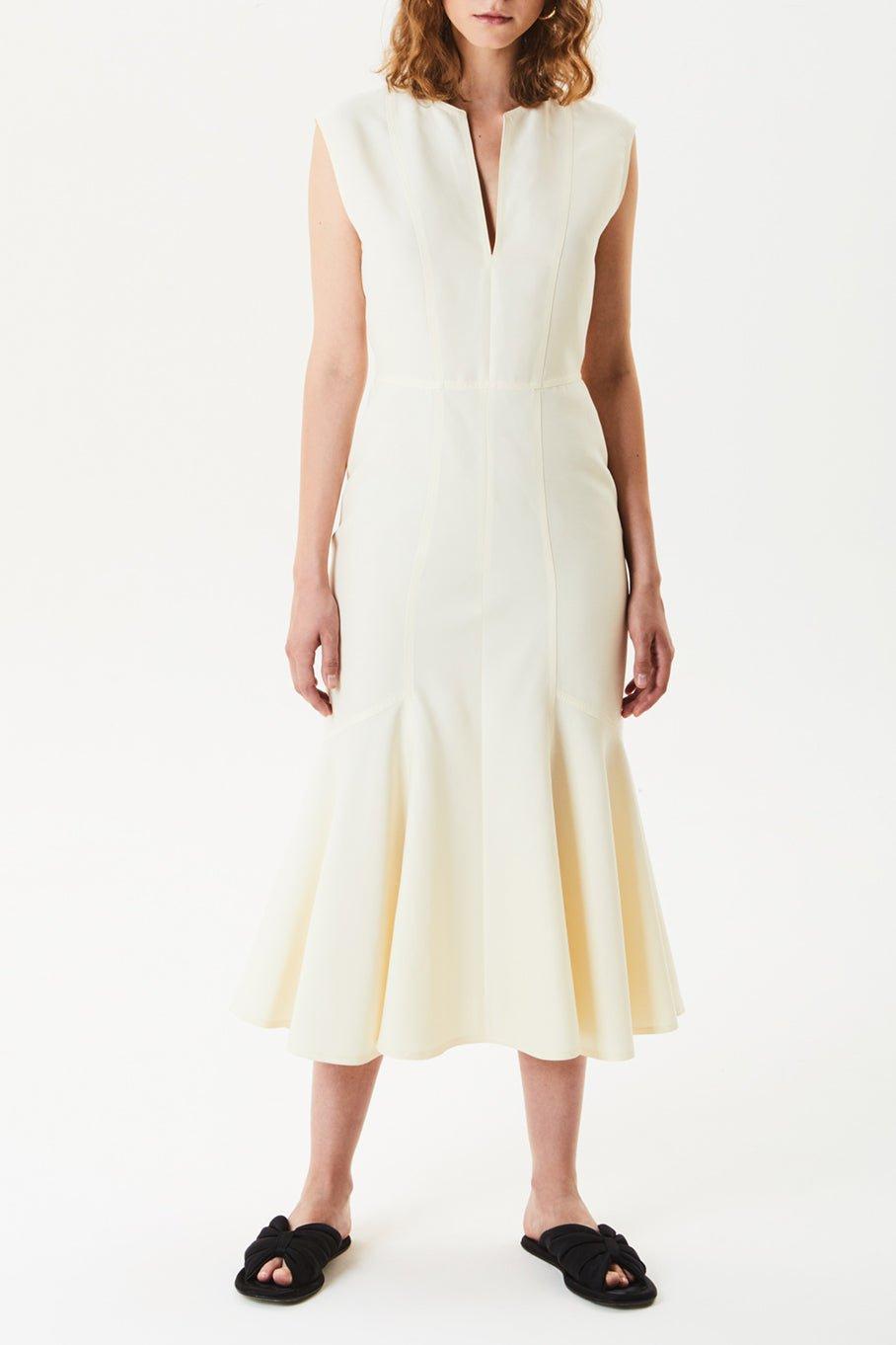 MANTU-Sleeveless Slim Dress-