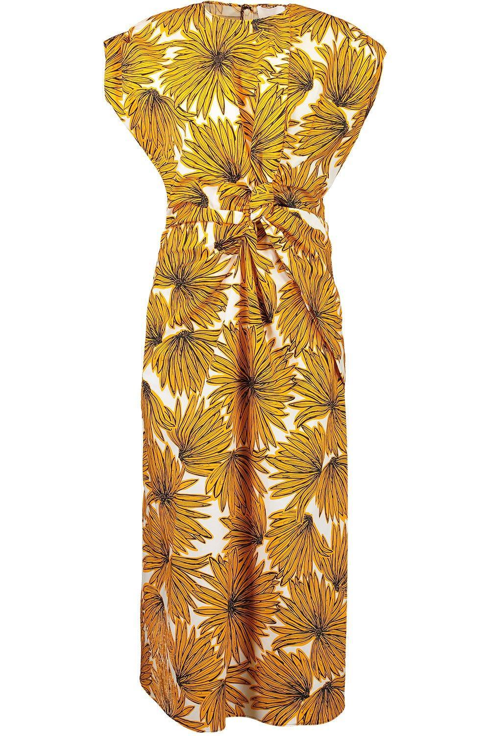 MANTU-Gathered Mide Dress-