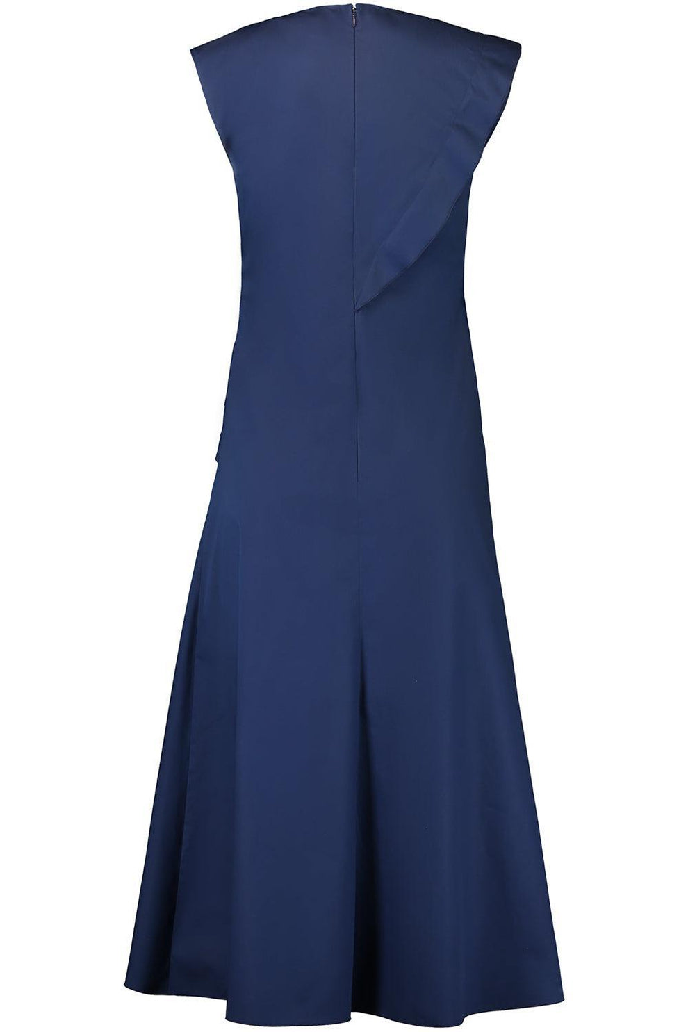 Sleeveless Gathered Midi Dress