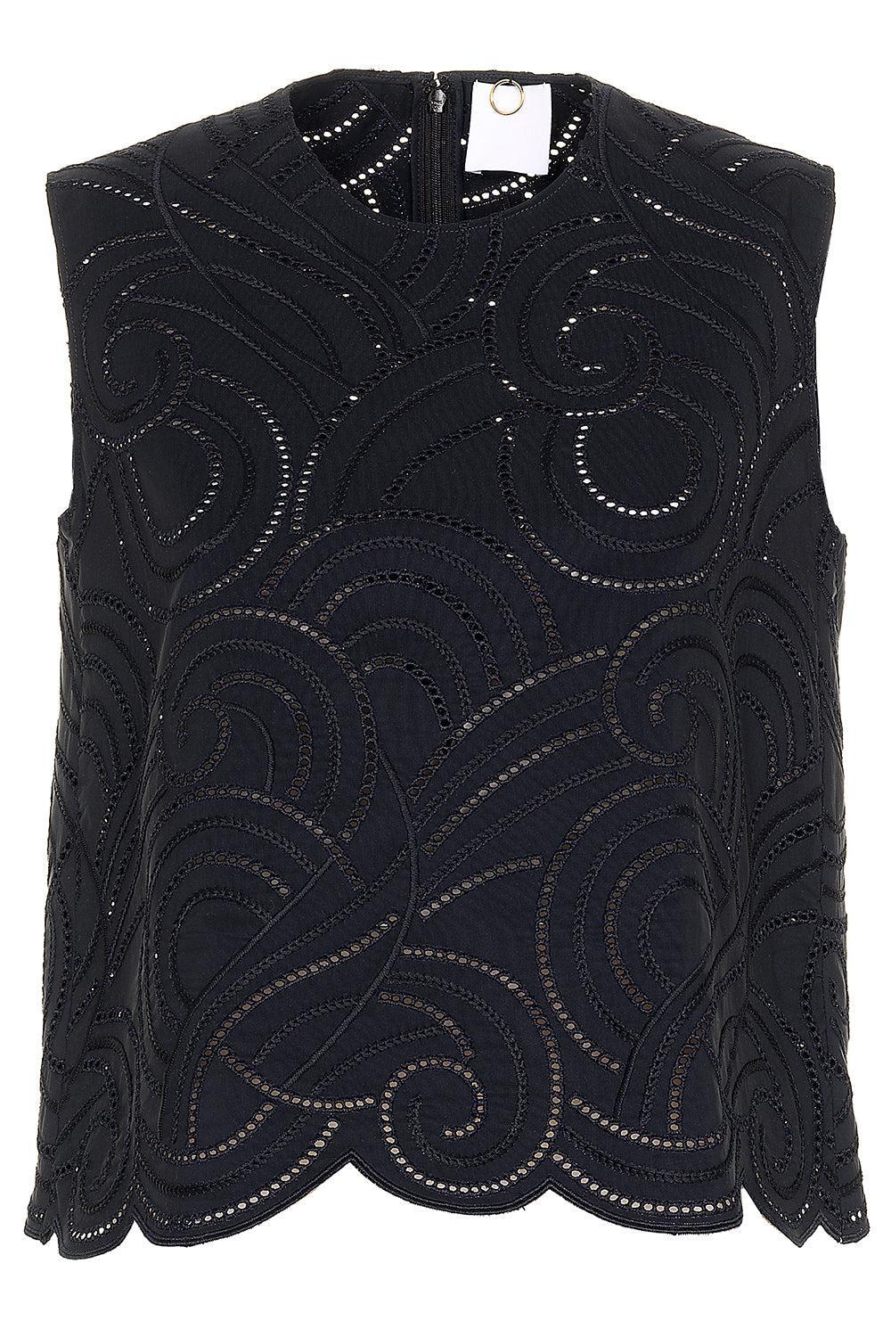 Faille Top-NIGHTBLU-38-CLOTHINGTOPBLOUSE-MANTU