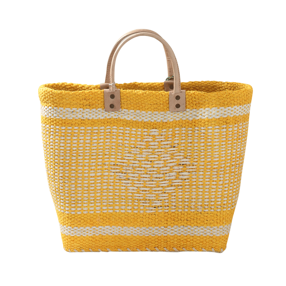 MAR Y SOL-Ibiza Woven Basket Tote-SUNFLWR
