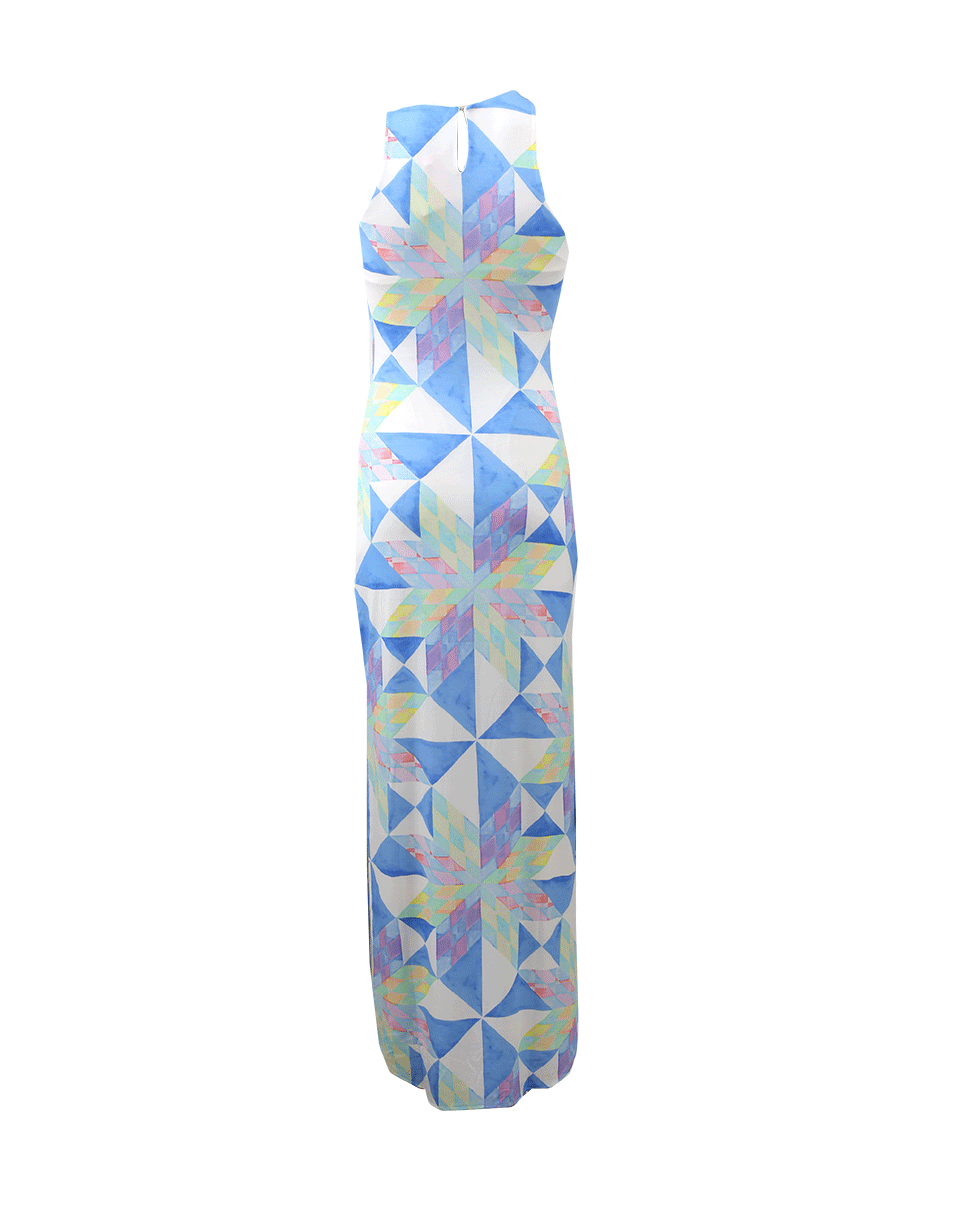 MARA HOFFMAN-Fractals Column Maxi Dress-