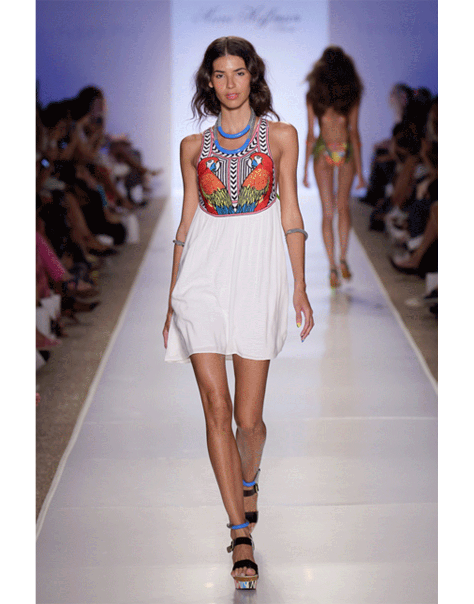 MARA HOFFMAN-Parrot Swing Dress-