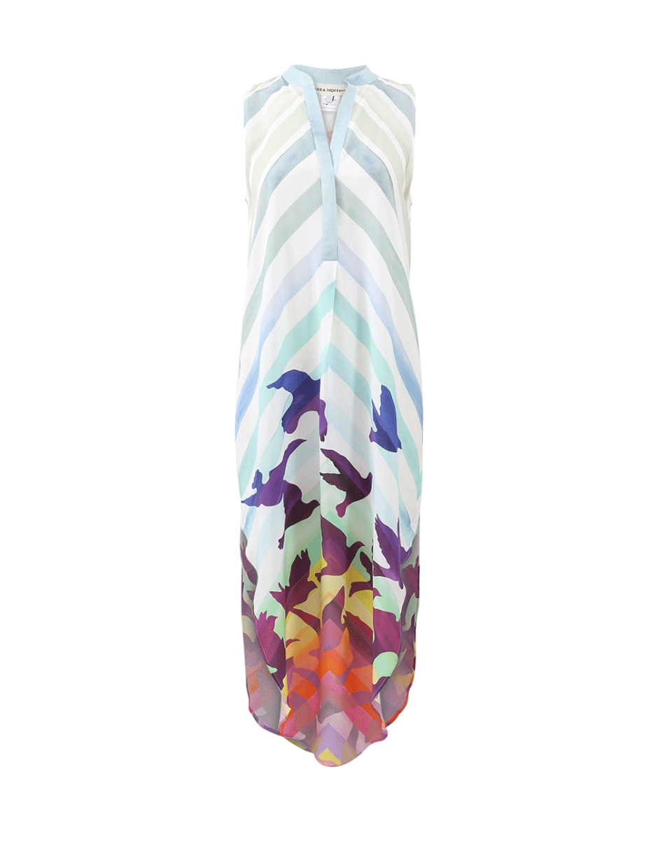 MARA HOFFMAN-Prismatic Shirt Dress-