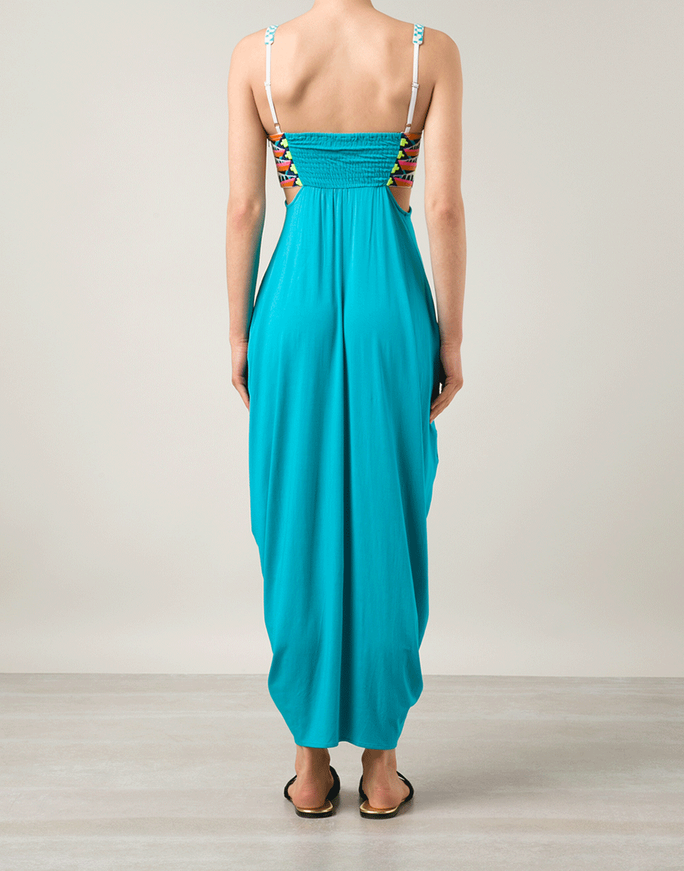 MARA HOFFMAN-Embroidered Maxi Dress-
