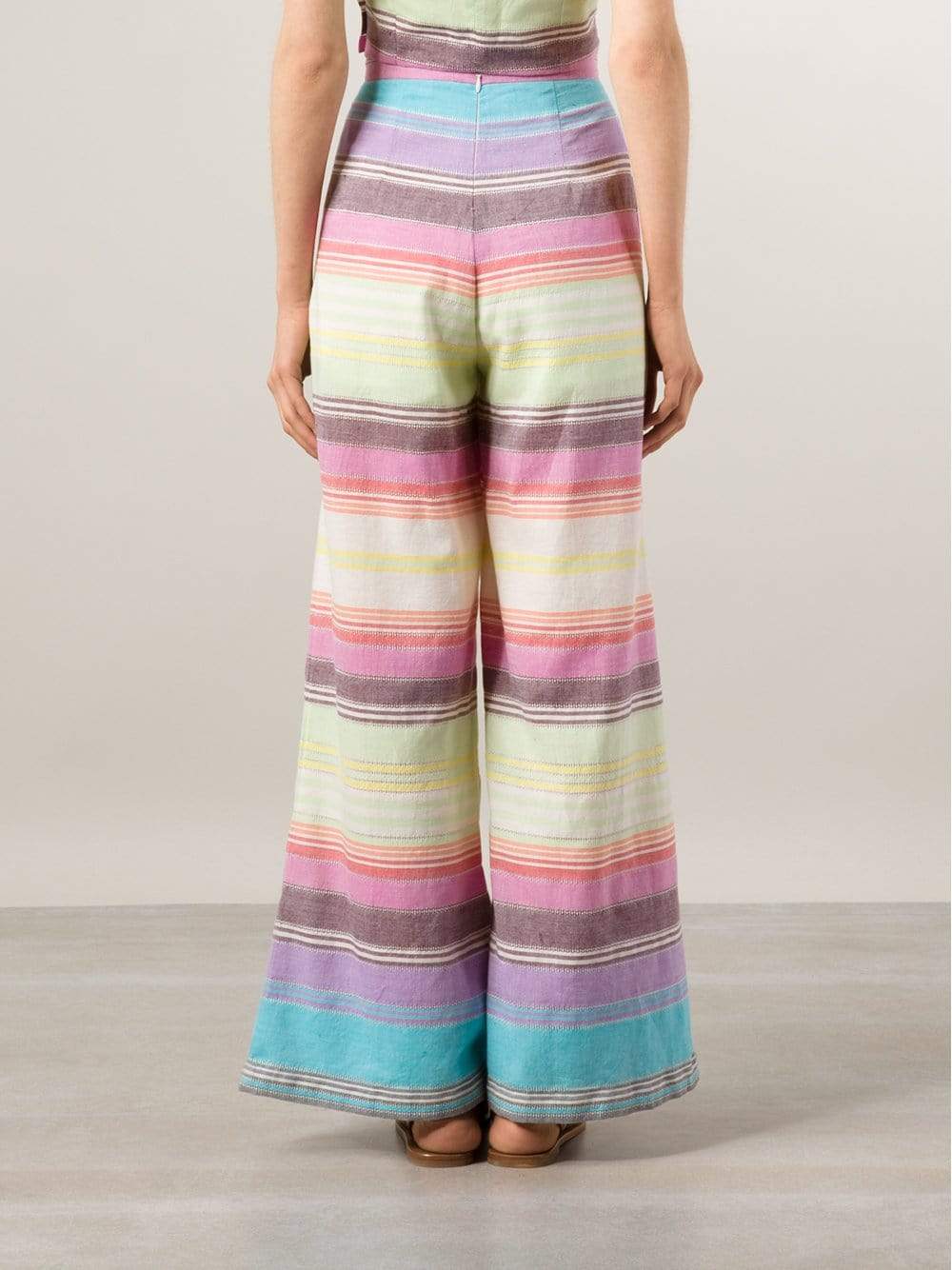 MARA HOFFMAN-Gauze Wide Leg Pant-